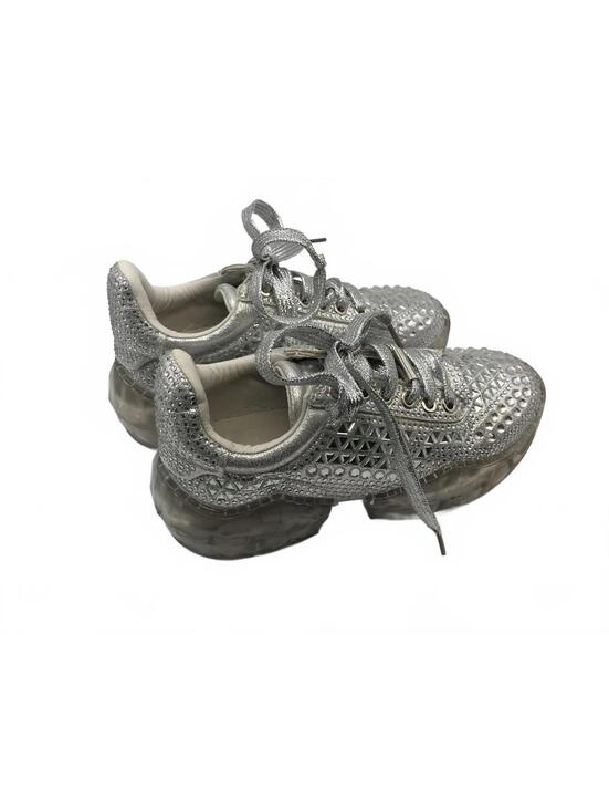 Other - La Seelah  Kids Shoes Size 5.5 White with Ringstones